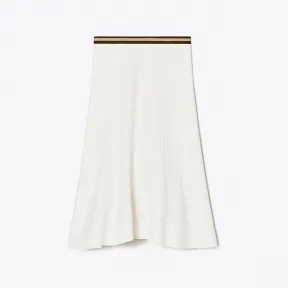 汤丽柏琦/Tory Burch 喇叭形羊毛半裙 141656-104