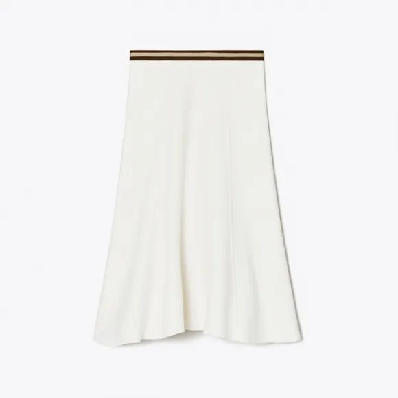 汤丽柏琦/Tory Burch 喇叭形羊毛半裙 141656-104