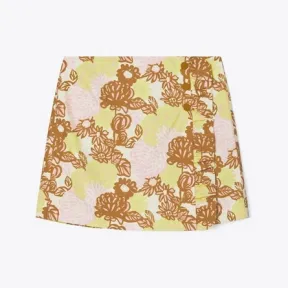 汤丽柏琦/Tory Burch 印花褶裥高尔夫裙裤 143916-926