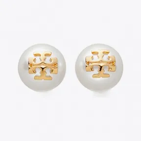 汤丽柏琦/Tory Burch 缀饰耳钉 18151-110