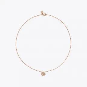 汤丽柏琦/Tory Burch Miller 密镶 Logo 项链 53420-696