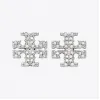 汤丽柏琦/Tory Burch Kira Pavé 耳钉 53423-042