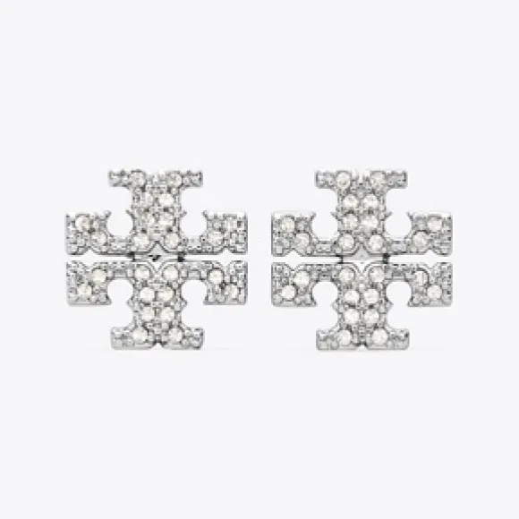 汤丽柏琦/Tory Burch Kira Pavé 耳钉 53423-042