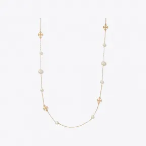 汤丽柏琦/Tory Burch Kira PEARL ROSARY 项链 65180-709