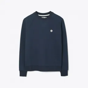 汤丽柏琦/Tory Burch 插肩袖毛圈布圆领衫 74317-405