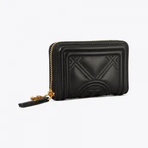 汤丽柏琦/Tory Burch Fleming 软皮迷你钱夹 79415-001