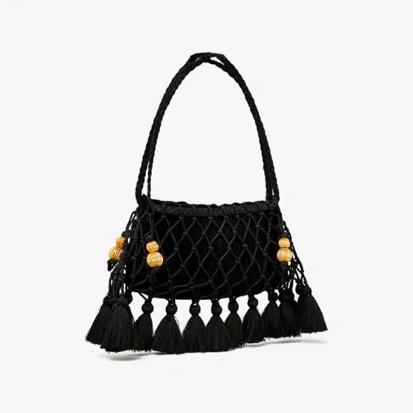 汤丽柏琦/Tory Burch 流苏晚宴包 82597-001