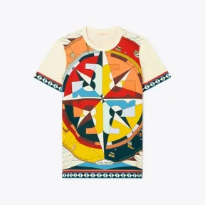 汤丽柏琦/Tory Burch 罗盘印花 T 恤 82799-804