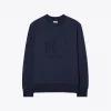 汤丽柏琦/Tory Burch 厚实棉质毛圈布心形 Logo 圆领衫 83227-405
