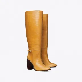 汤丽柏琦/Tory Burch 弧形跟搭扣靴 83772-201