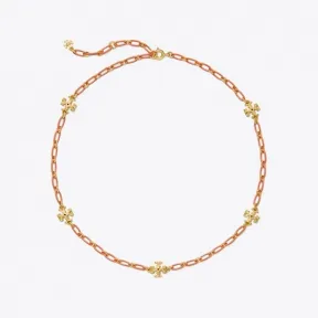 汤丽柏琦/Tory Burch Roxanne 链条项链 87555-600