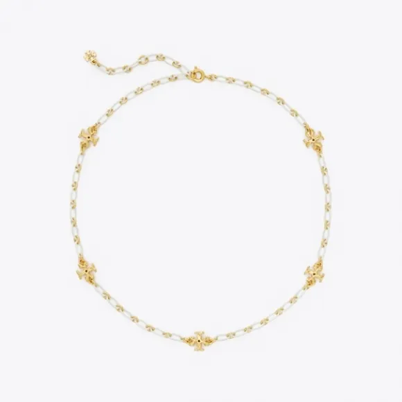 汤丽柏琦/Tory Burch Roxanne 链条项链 87555-700