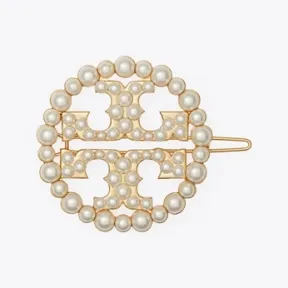 汤丽柏琦/Tory Burch 【爱意甄选】Kira 缀饰发夹 87585-700