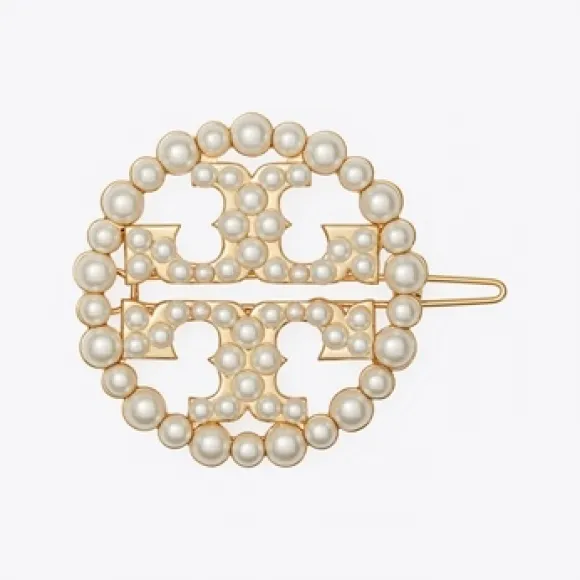 汤丽柏琦/Tory Burch 【爱意甄选】Kira 缀饰发夹 87585-700