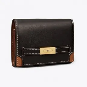 汤丽柏琦/Tory Burch T 字装饰中号钱夹 88307-001