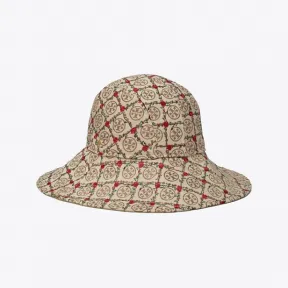 汤丽柏琦/Tory Burch T Monogram 刺绣渔夫帽 88563-600