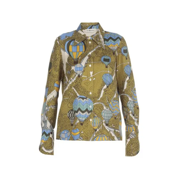 汤丽柏琦/Tory Burch 绿色 女士 衬衫 88704-433