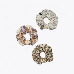 汤丽柏琦/Tory Burch 印花丝绸发带（3 件套） 88844-100