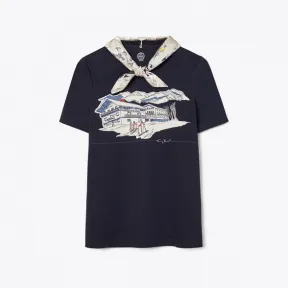 汤丽柏琦/Tory Burch Buddy's Cabin 印花 T 恤 88856-406