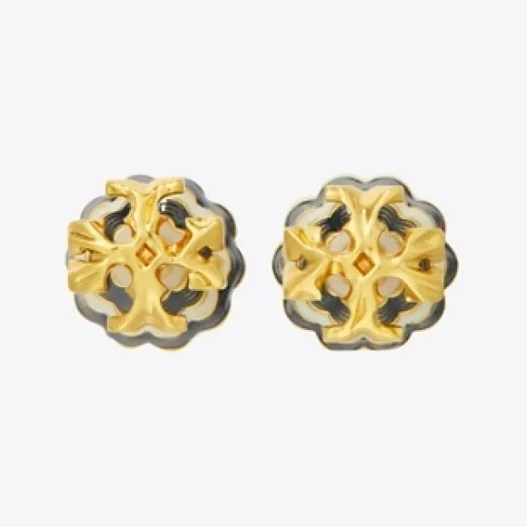 汤丽柏琦/Tory Burch Roxanne 双面耳钉 88924-700