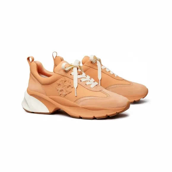 汤丽柏琦/Tory Burch PEACH PARFAIT/PAR OVINE LEATHER 运动鞋 89113-800