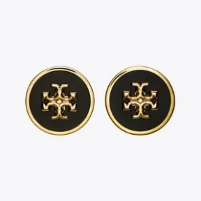 汤丽柏琦/Tory Burch Kira 珐琅圆形耳钉 90547-720
