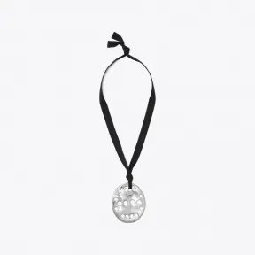 汤丽柏琦/Tory Burch 银质吊坠项链 91916-022