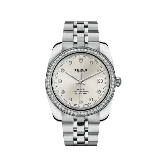 帝舵/Tudor 经典日历型 自动机械 女表 M21020-0005