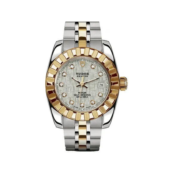 帝舵/Tudor 经典日历型 自动机械 女表 M22013-0009