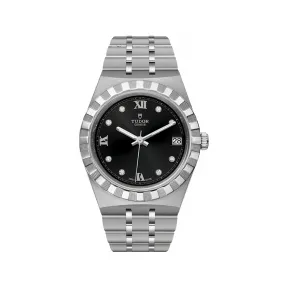 帝舵/Tudor 皇家系列 磨光及磨砂钢表壳 自动机械机芯 m28400-0004