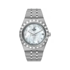 帝舵/Tudor 皇家系列 磨光及磨砂钢表壳 自动机械机芯 m28400-0005