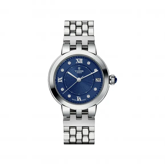 帝舵/Tudor 玫瑰系列 34 MM 磨光钢表壳 自动机械机芯 女表 M35800-0010