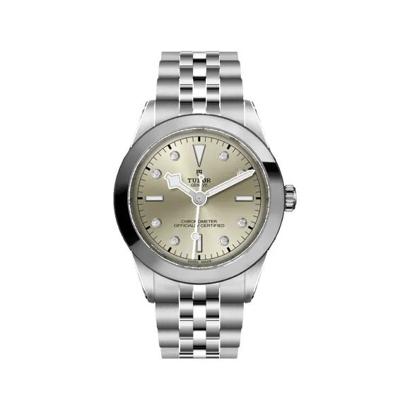 帝舵/Tudor 碧湾型 39 39MM 磨光及磨砂不锈钢表壳 自动机械机芯 男表 M79660-0006