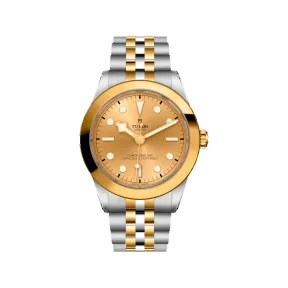 帝舵/Tudor 碧湾型 39MM 磨光及磨砂钢 自动机械机芯 男表 M79663-0005