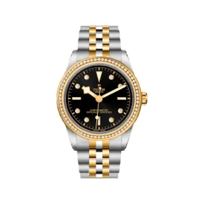 帝舵/Tudor 碧湾型 39MM 磨光及磨砂钢 自动机械机芯 男表 M79673-0005