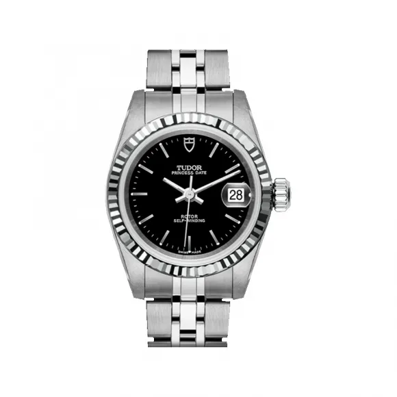 帝舵/Tudor 公主日历型腕表 - M92414-0006 22MM 自动机械机芯 磨砂钢表壳 女表