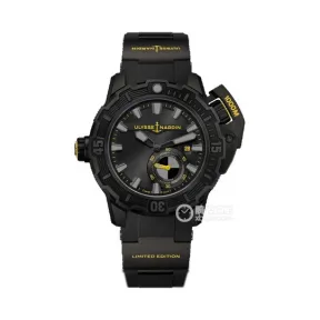 雅典/Ulysse Nardin 潜水系列 钛金属 自动机械 男表 3203-500LE-3-BLACK-OMW