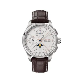 宇联/Union Glashuette BELISAR 系列 42 MM 316L 精钢 自动机械机芯 男表 D014.425.16.017.01