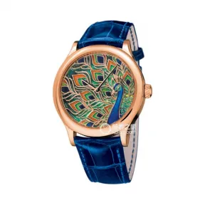 梵克雅宝/Van Cleef & Arpels 梵克雅宝非凡表盘腕表系列VCARO30E00午夜皇宫幸运孔雀男士