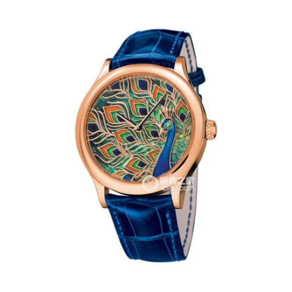 梵克雅宝/Van Cleef & Arpels 梵克雅宝非凡表盘腕表系列VCARO30E00午夜皇宫幸运孔雀男士