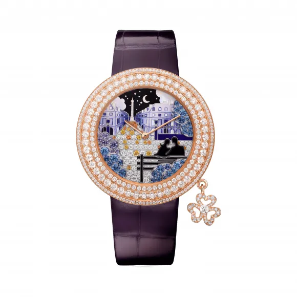 梵克雅宝/Van Cleef & Arpels Charms Extraordinaire Vend?me腕表 - VCARO8PF00