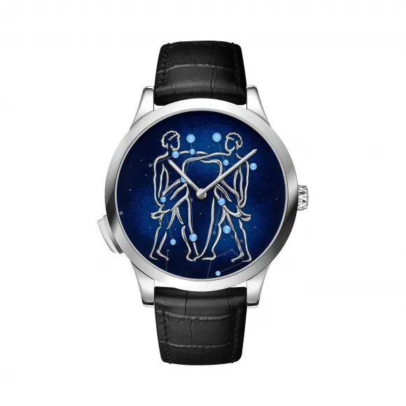 梵克雅宝/Van Cleef & Arpels Midnight Zodiac Lumineux Gemini腕表 - VCARO8TD00
