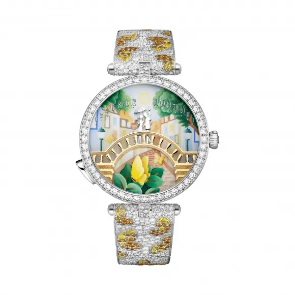 梵克雅宝/Van Cleef & Arpels Lady Arpels Pont des Amoureux été腕表 - VCARO8U100