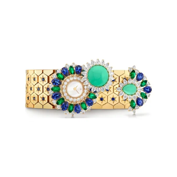 梵克雅宝/Van Cleef & Arpels 高级珠宝腕表 159 MM 黄金 石英机芯 女表 VCARO8X900