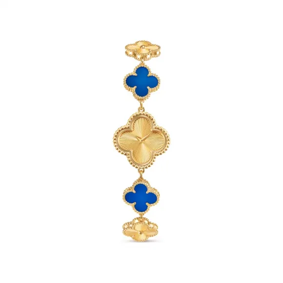 梵克雅宝/Van Cleef & Arpels Alhambra®腕表 23 MM 18K黄金表壳 石英机芯 女表 VCARPBLZ00