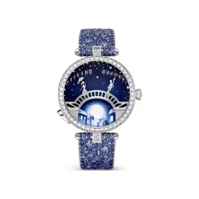 梵克雅宝/Van Cleef & Arpels Lady Arpels Pont des Amoureux Clair de lune腕表 VCARPES700