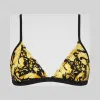 Versace  Barocco印花三角形文胸 AUD03068-A233294_A7900