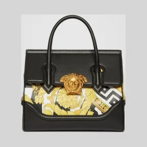 范思哲/Versace Savage Barocco印花Palazzo手袋 DBFF452-DV4WG_DNOBT