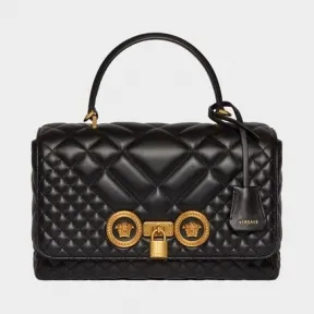 范思哲/Versace 绗缝两背式Icon手袋 DBFG867-DNATR2_K41OT