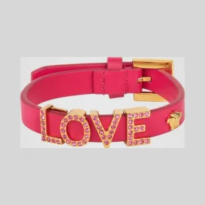 范思哲/Versace Love Versace皮革手环 DG0H142-DJXL_D63OH